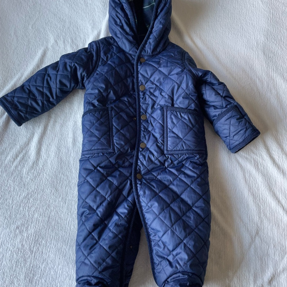 Ralph Lauren winter coat onsie